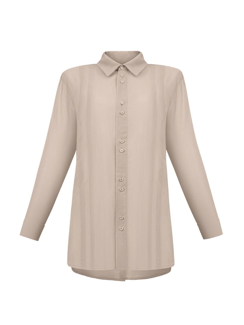 Camisa de pliegues