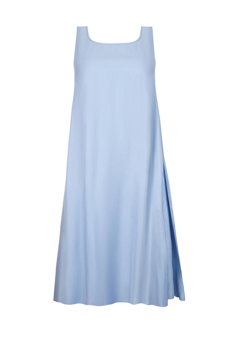 Vestido midi de cupra